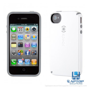 White 100% Brand New Iphone4 / 4s Protect Case Silica Gel Case / Cover